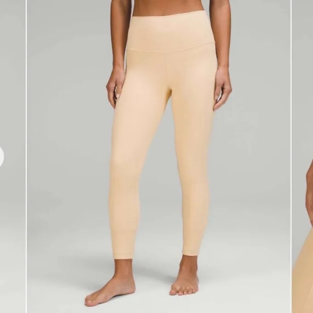 Lululemon Align High Rise 25” Leggings Size 4 Prosecco
